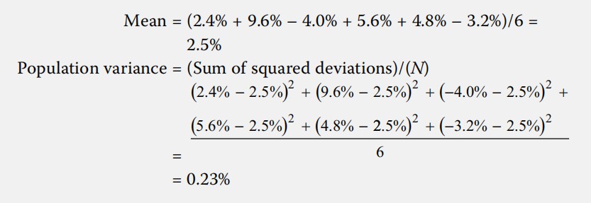 Portfolio Management:Portfolio Risk and Return: Part I