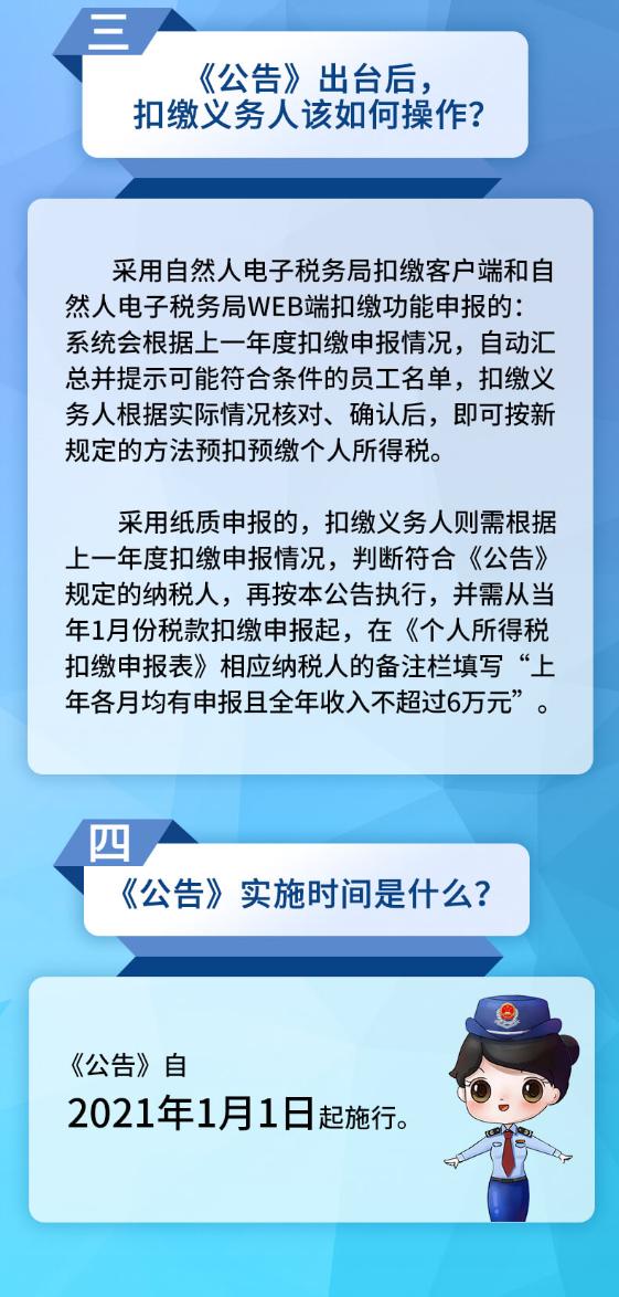 年薪低于6萬，個稅有哪些新變化？