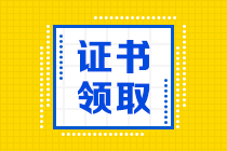 山東2020初中級(jí)經(jīng)濟(jì)師證書領(lǐng)取時(shí)間公布了嗎？