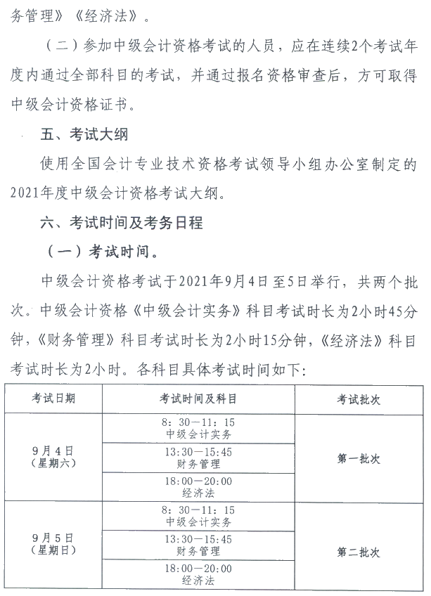 江西萍鄉(xiāng)2021年中級會計職稱報名簡章公布