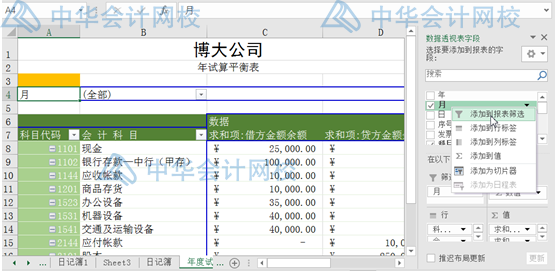 超簡(jiǎn)單，用Excel編制試算平衡表，會(huì)計(jì)都要會(huì)呀！