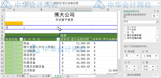 超簡(jiǎn)單，用Excel編制試算平衡表，會(huì)計(jì)都要會(huì)呀！