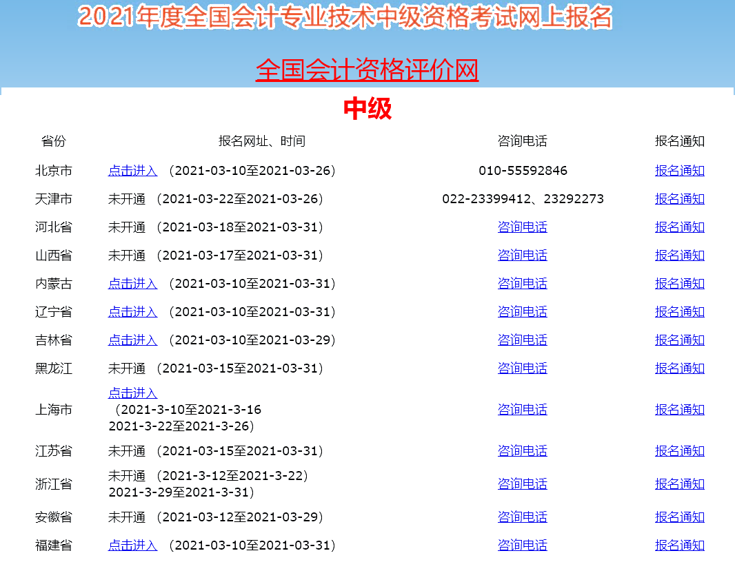 2021年中級會計職稱考試報名入口已開通！速來查收流程圖解