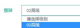 報(bào)考級別選擇