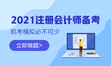 2021年注冊會計師機考模擬系統(tǒng)正式上線！（正式版）