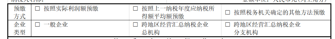 帶您輕松了解企業(yè)所得稅預(yù)繳納稅申報(bào)表變化之主表變化