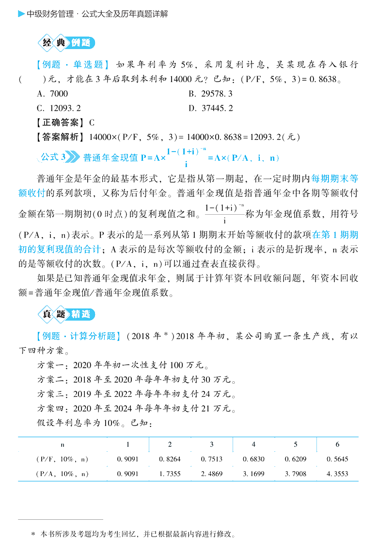 問：中級會計職稱財管公式記不住、記住不會用怎么辦？