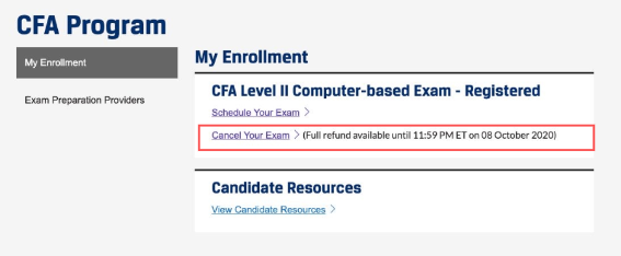 解答|2021年CFA考試最新退款規(guī)則是什么？