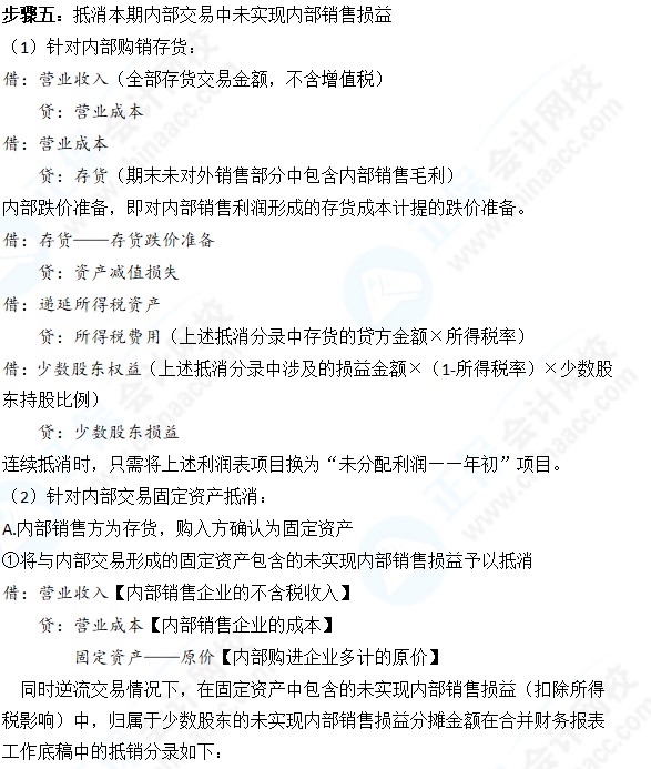 中級會計合并報表聽不懂怎么辦？五個步驟教你搞定合并報表主觀題~