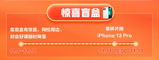 爽十一lucky抽盲盒啦！拼手氣贏iPhone13Pro嗨到家