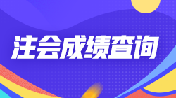 上海2021年注冊(cè)會(huì)計(jì)師考試成績(jī)查詢時(shí)間來(lái)嘍！