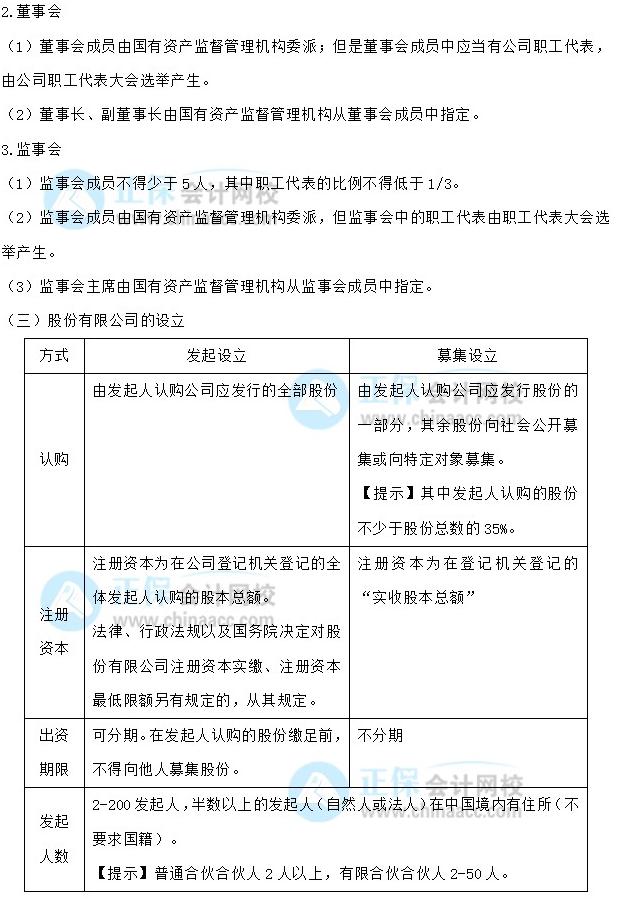 【30天預習計劃】中級會計經(jīng)濟法知識點5：一人有限責任公司、國有獨資公司、股份公司