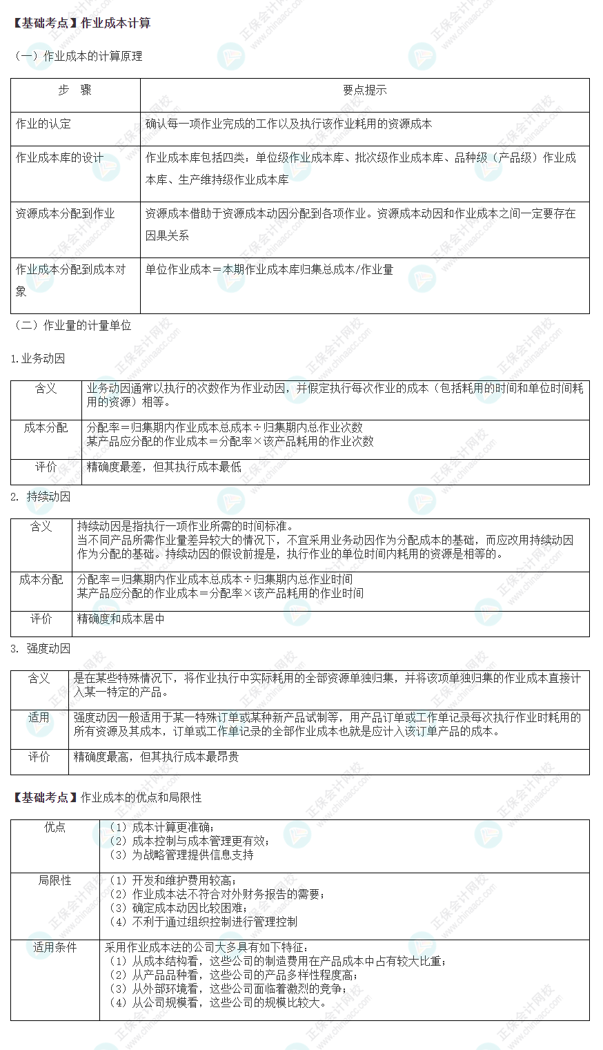 2022注會《財管》基礎備考階段必備考點