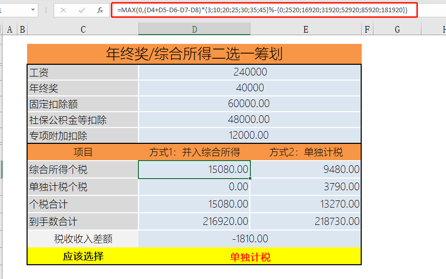 年終獎計稅方式到底怎么選最劃算？