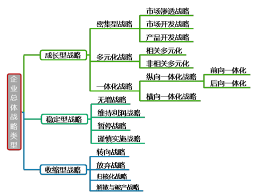 視頻講解：2022高會(huì)延考必學(xué)重難點(diǎn)-企業(yè)總體戰(zhàn)略類型框架