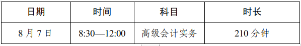 四川省2022初級會計考試時間及準考證打印時間確定