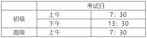 福建漳州2022年高級會計(jì)師考試考生須知1