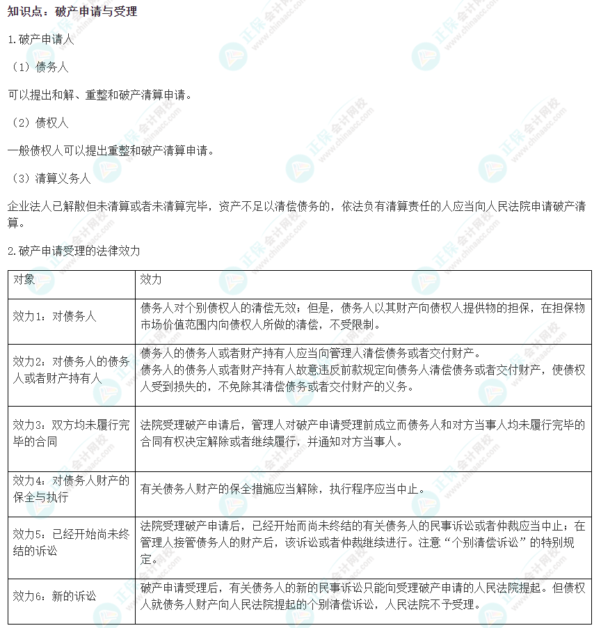 2022注會《經(jīng)濟(jì)法》易錯易混淆知識點(diǎn)