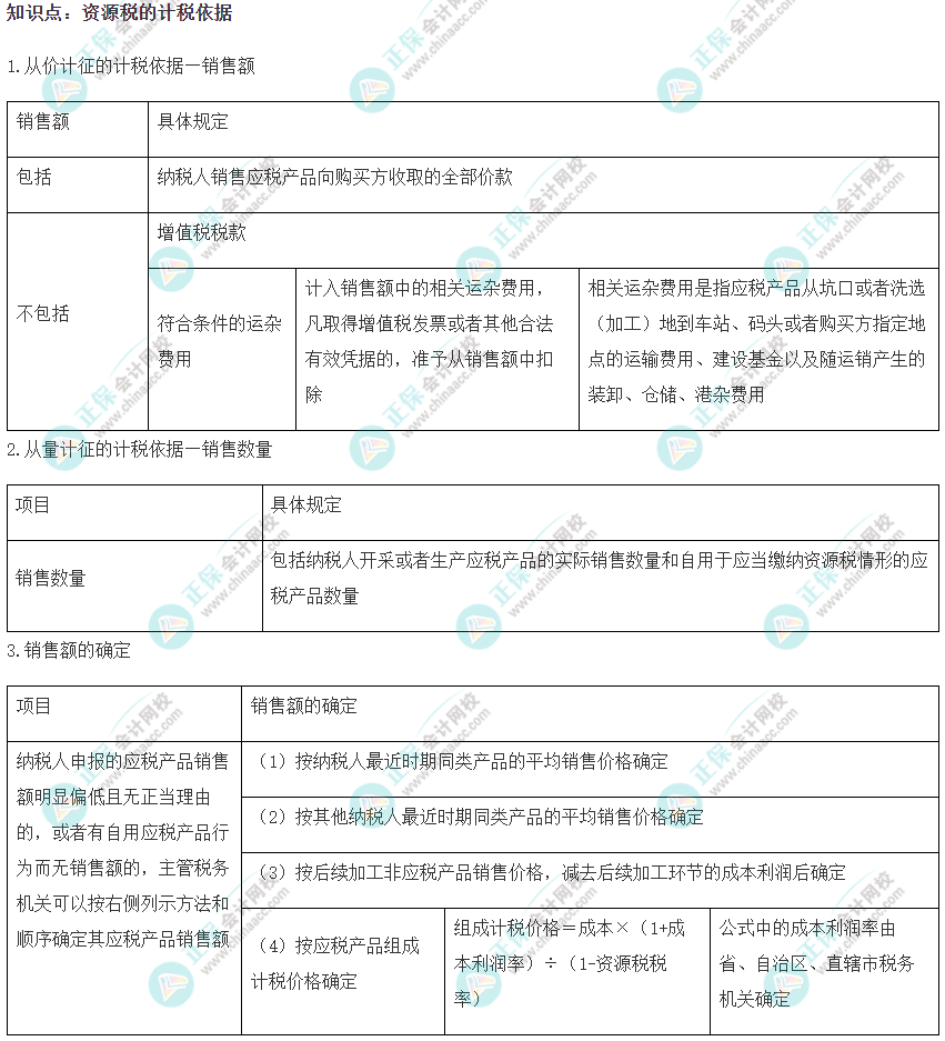 2022注會《稅法》易錯易混知識點