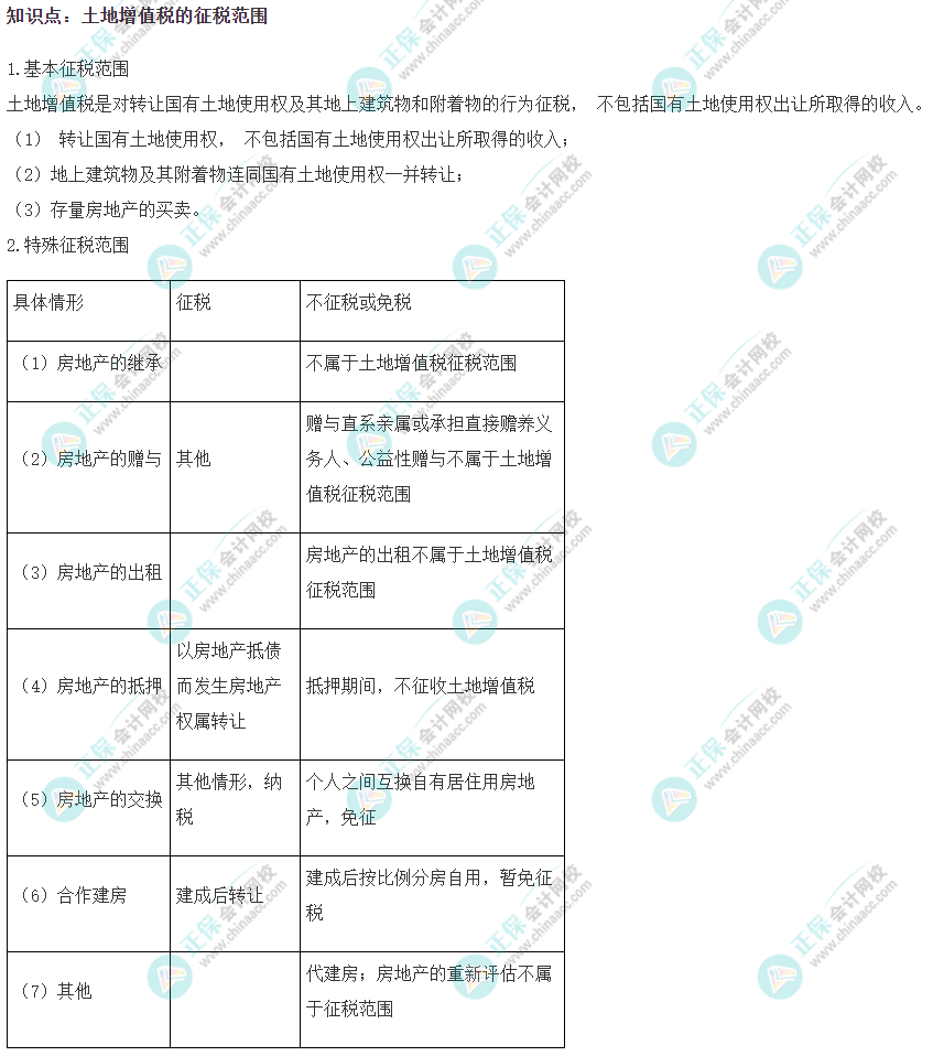 2022注會《稅法》易錯易混知識點(diǎn)