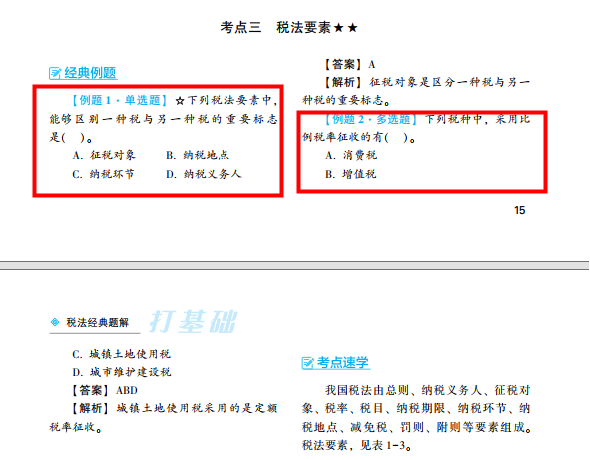 2022年注會《稅法》第一批試題及參考答案多選題(回憶版上)