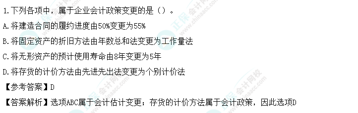 高效實驗班2022中級會計實務(wù)考試情況分析【第一批次】