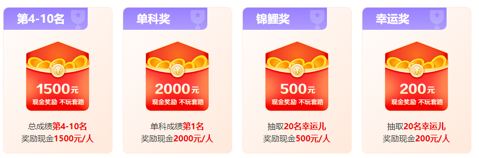 1200+學(xué)員申請獎學(xué)金 3W現(xiàn)金快來拿！