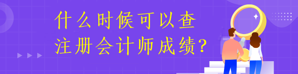 什么時(shí)候可以查注冊(cè)會(huì)計(jì)師成績(jī)？