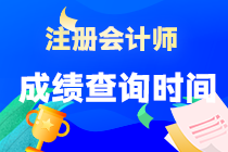 2022年北京市CPA考試成績什么時(shí)候可以查詢？