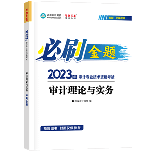 審計理論與實務(wù)必刷金題