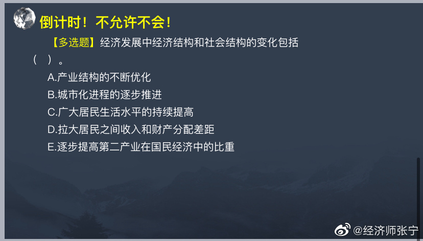 致2022年中級經(jīng)濟師考生 張寧老師劃重點啦！