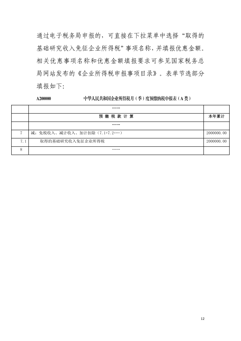 企業(yè)投入基礎(chǔ)研究稅收優(yōu)惠政策操作指南12