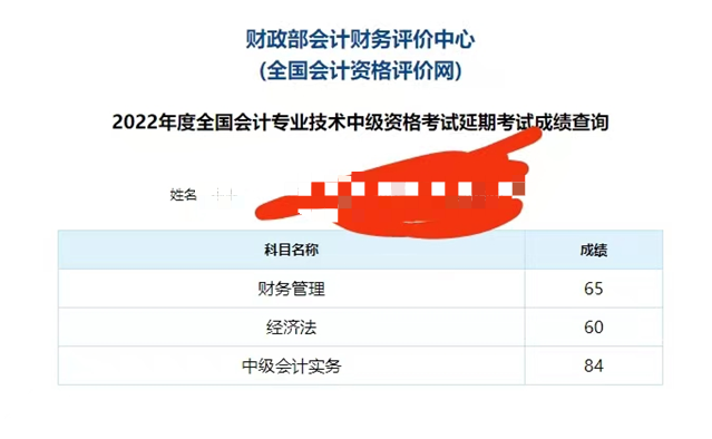 中級會計(jì)喜報頻傳！