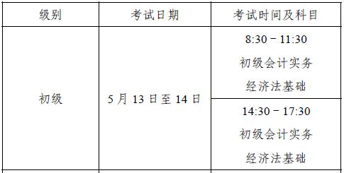 注意啦！這個(gè)地區(qū)初級(jí)會(huì)計(jì)考試僅2天時(shí)間 快查>