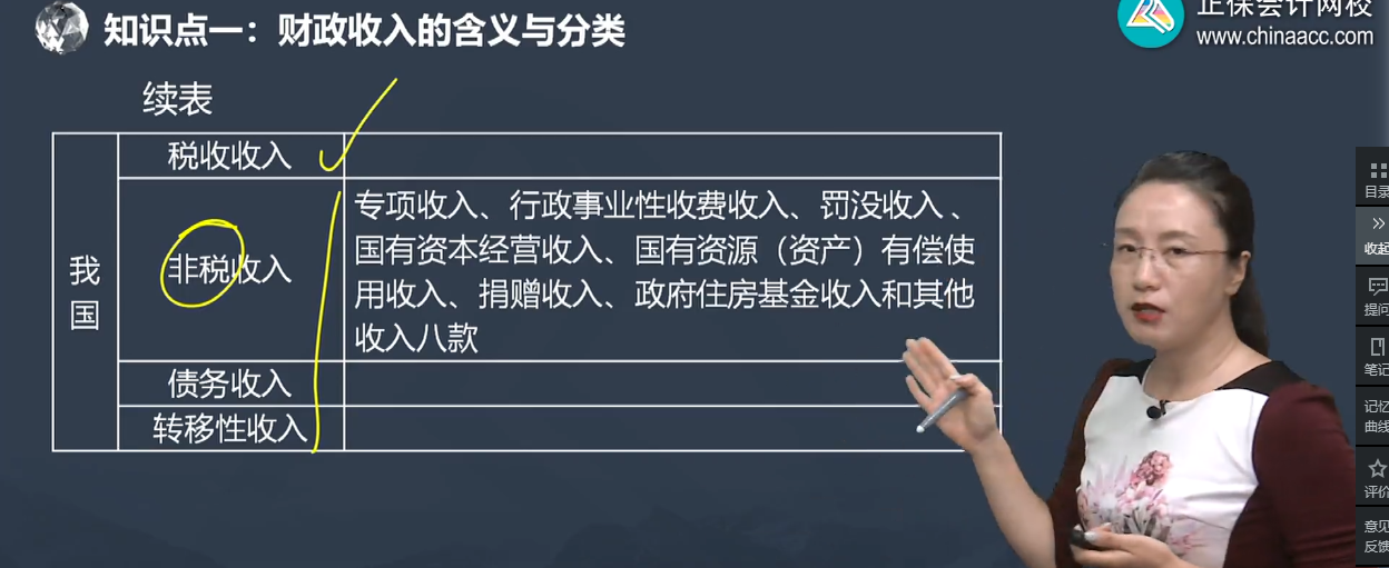 中級經(jīng)濟師《經(jīng)濟基礎知識》試題回憶：財政收入的分類