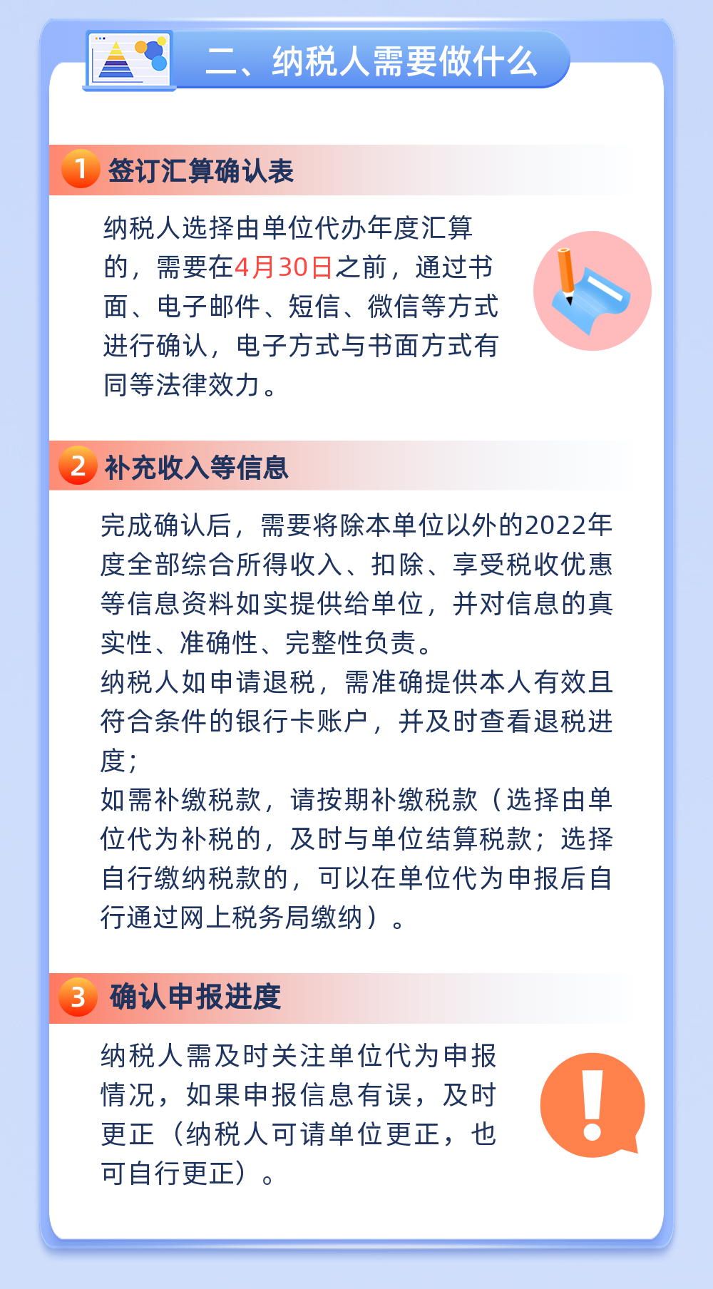 4月30日截止！個人所得稅綜合所得年度匯算集中申報指引