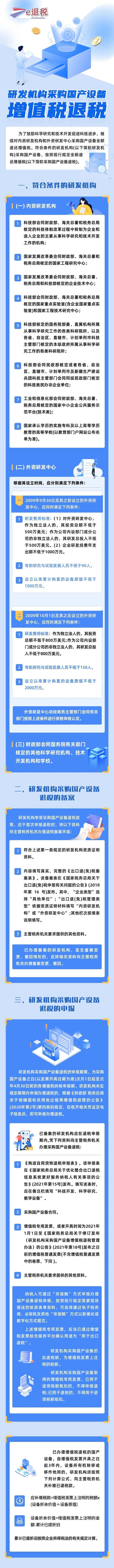 研發(fā)機(jī)構(gòu)采購國產(chǎn)設(shè)備增值稅退稅的辦理