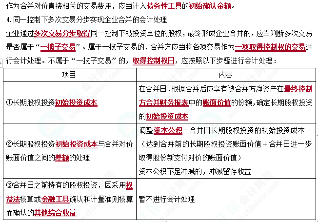 2023cpa《會計》第六章基礎(chǔ)備考易錯易混知識點