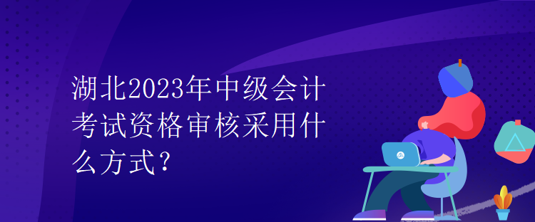 湖北2023年中級會計(jì)考試資格審核采用什么方式？