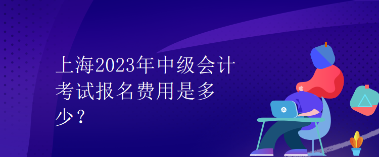 上海2023年中級(jí)會(huì)計(jì)考試報(bào)名費(fèi)用是多少？