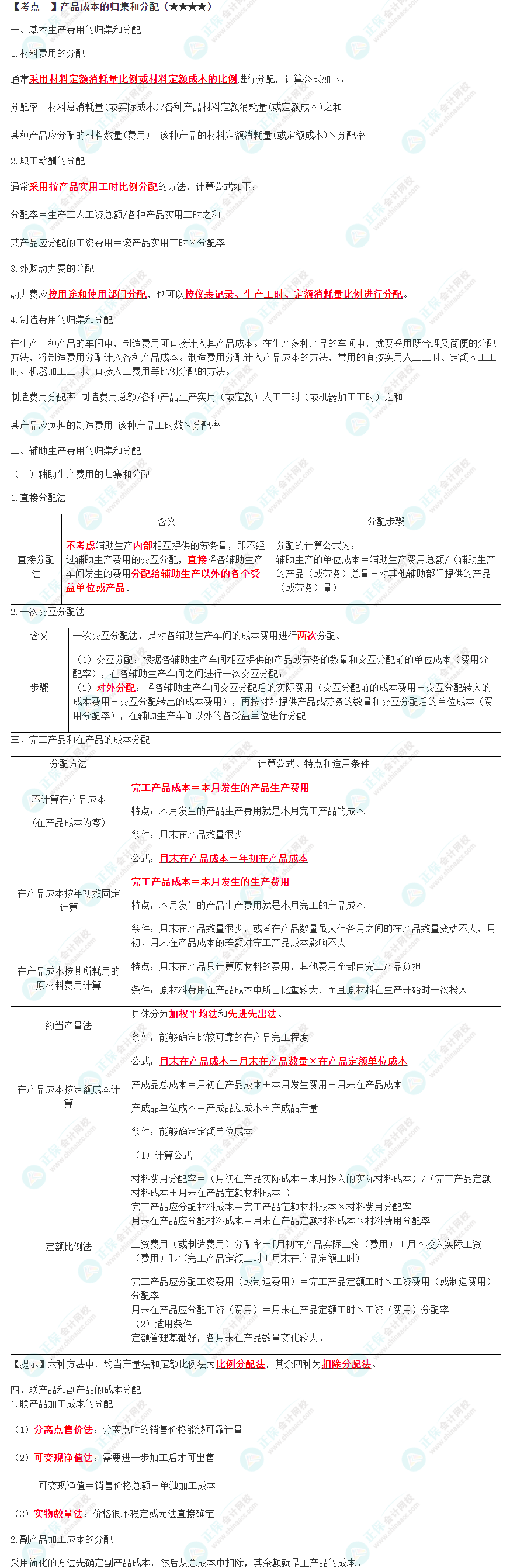 2023年注會《財管》高頻考點