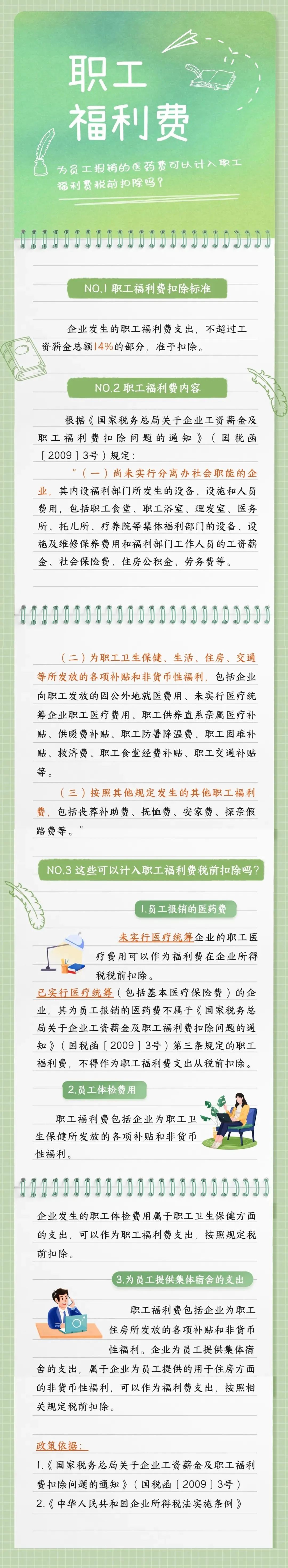 為員工報銷的醫(yī)藥費可以計入職工福利費稅前扣除嗎？