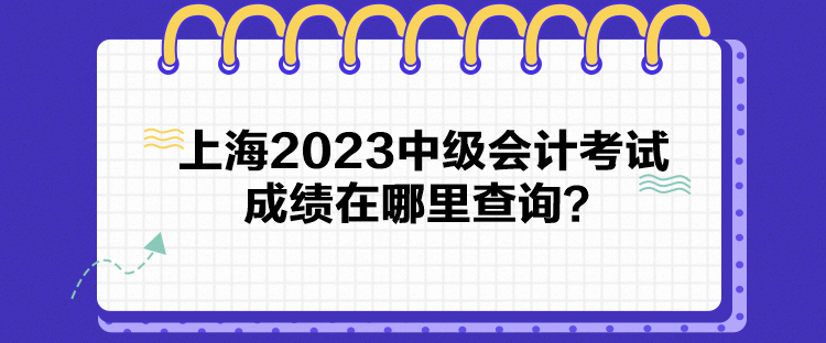 上海2023中級(jí)會(huì)計(jì)考試成績(jī)?cè)谀睦锊樵?xún)？