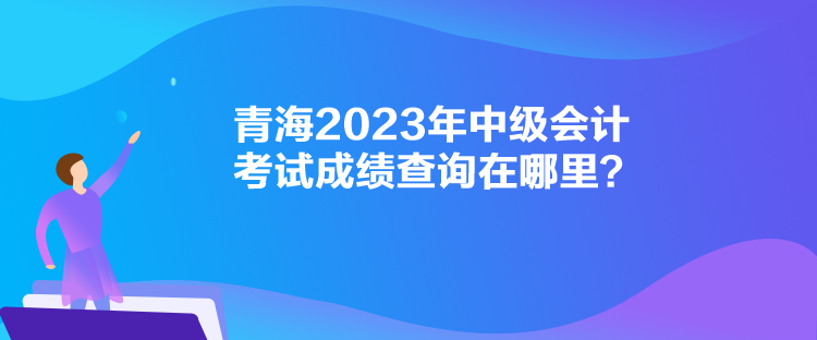 青海2023年中級(jí)會(huì)計(jì)考試成績查詢在哪里？