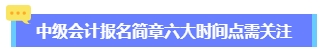 2024年中級會計報名簡章何時公布？六大時間點需關(guān)注 貫穿全年！