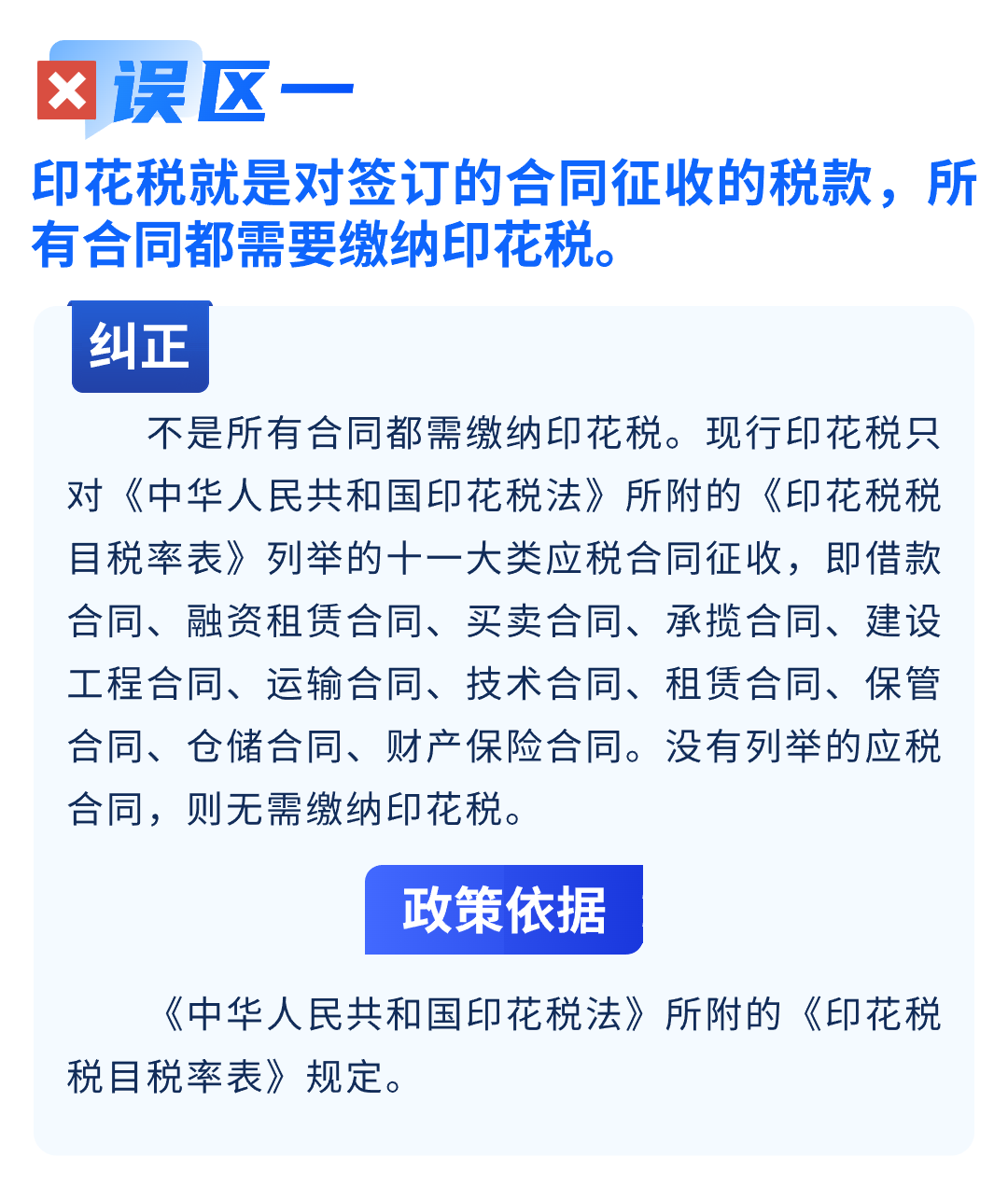 關于印花稅的八個常見誤區(qū)，您了解嗎？2