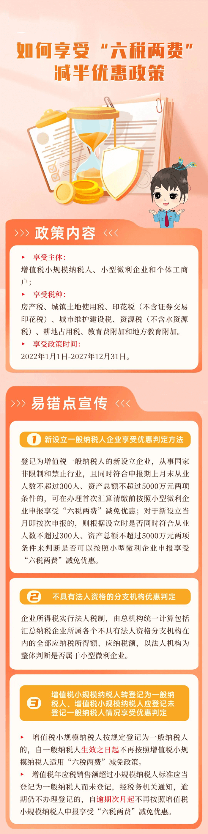 如何享受“六稅兩費”減半優(yōu)惠政策(1)