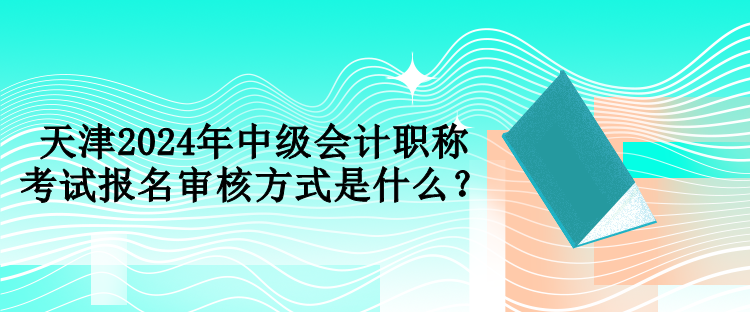 天津2024年中級(jí)會(huì)計(jì)職稱考試報(bào)名審核方式是什么？