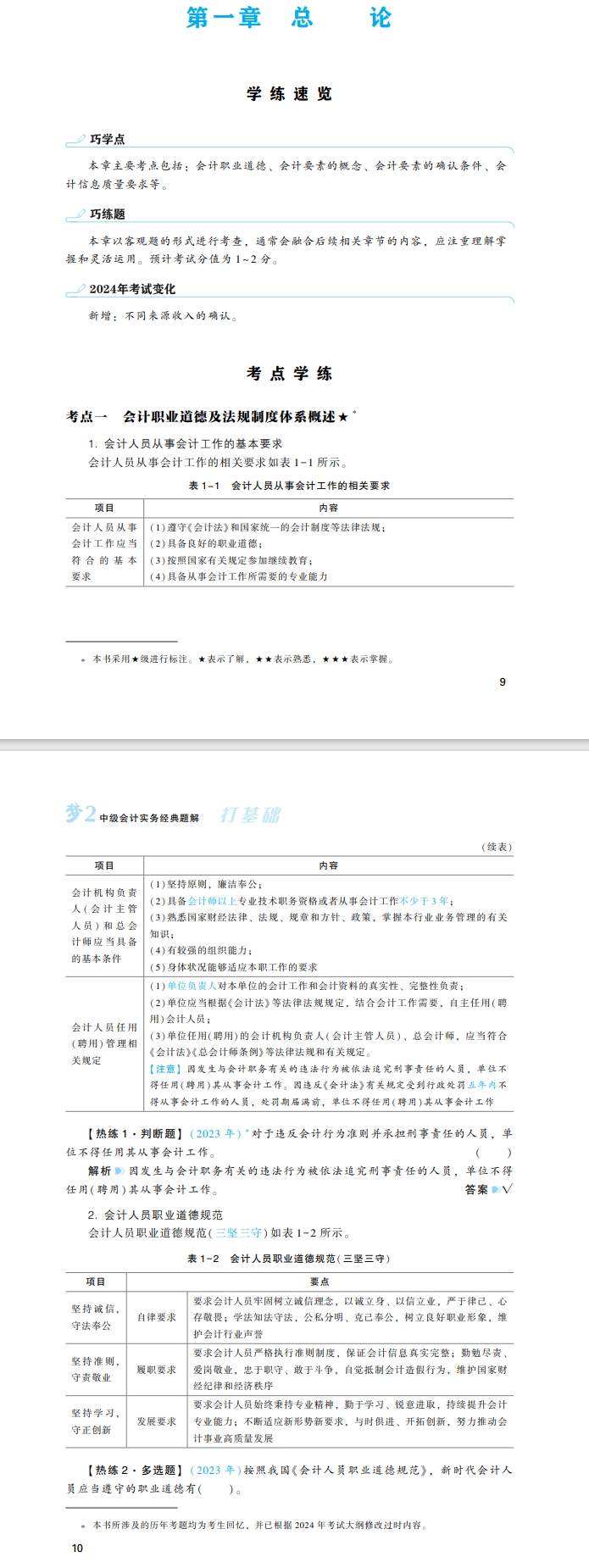 2024年中級會計(jì)實(shí)務(wù)《經(jīng)典題解》搶先試讀