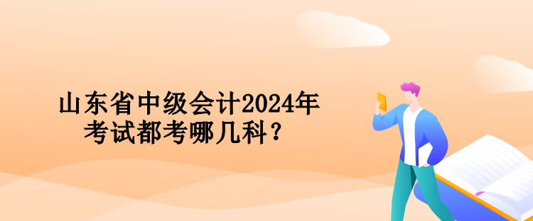 山東省中級(jí)會(huì)計(jì)2024年考試都考哪幾科？